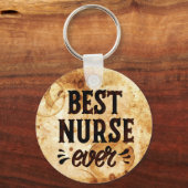 Beste verpleegster sleutelhanger (Voorkant)