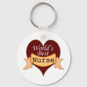 Beste verpleegster ter wereld sleutelhanger