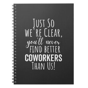 BESTE VERPLICHTING VOOR HET VERLATEN VAN COWORKERS NOTITIEBOEK