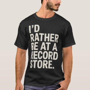 Beste vinylkunst voor muziek Dj vinylplaat T-shirt