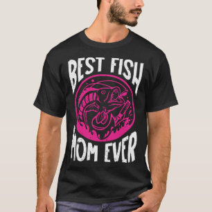 Beste Vis Moeder Ooit Aquarist Aquarium Zoutwater T-shirt