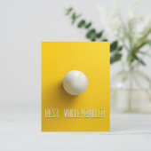 Beste Volleyballer Briefkaart (Staand voorkant)