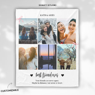 Beste Vriend BFF Cadeau Foto Fleece Deken