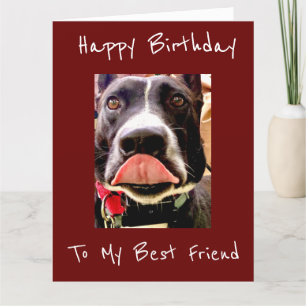 **BESTE VRIEND** BIRTHDAY WISHCARD KAART