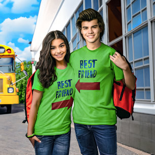 Beste vriend die Rode Pijl wijst T-shirt