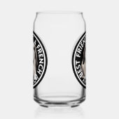 Beste Vriend Frans Lop Konijn Blikvorm Glas (Links)