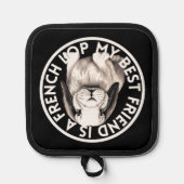 Beste Vriend Frans Lop Konijn Pannenlap (Voorkant)