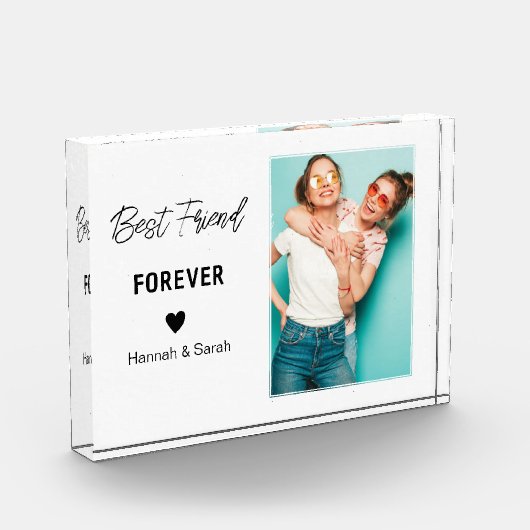 Beste Vriend Gift Gepersonaliseerde Giften voor Ha Fotoblokken (Links)