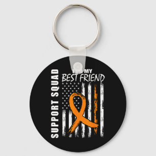 Beste Vriend Gifts Multiple Sclerosis Flag Onderst Sleutelhanger