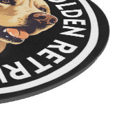 Beste vriend Golden Retriever Snijplank (Hoek)