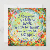 Beste Vriend Grootouder Quote Leuke Inspirivity (Voorkant)