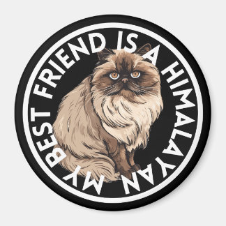 Beste vriend Himalaya Kat Magneet