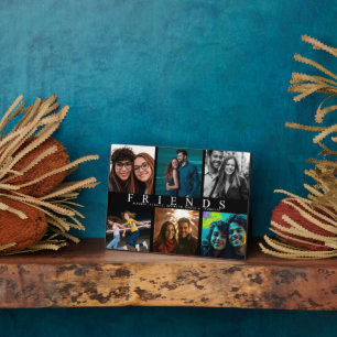 Beste vriend in de wereld Custom 6 Photo Fotoplaat