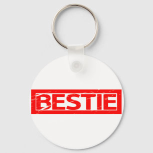 Beste vriend(in) stempel sleutelhanger