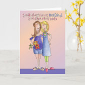 Beste vriend kaart (Gele Bloem)