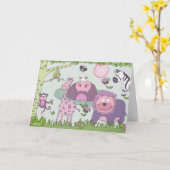 beste vriend kaart (Gele Bloem)