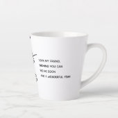 Beste vriend latte mok (Rechts)