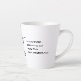 Beste vriend latte mok