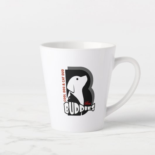 Beste vriend | Latte mok (Rechts)