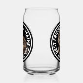 Beste vriend Maine Coon Cat Blikvorm Glas (Rechts)