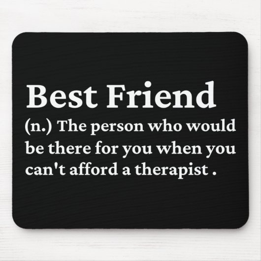 Beste vriend muismat (Voorkant)