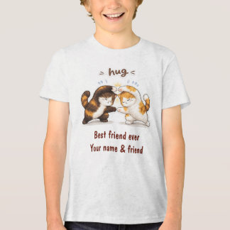 Beste vriend ooit kat fusie – T-shirt