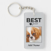 Beste vriend Pet Foto Sleutelhanger (Voorkant)