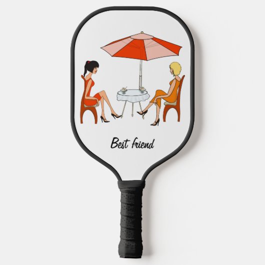Beste vriend pickleball paddle (Achterkant)