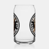 Beste vriend Pit Bull Terrier Blikvorm Glas (Rechts)