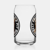 Beste vriend Pit Bull Terrier Blikvorm Glas (Links)