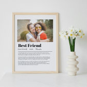 Beste vriend poster