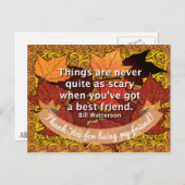 Beste vriend quote briefkaart (Voorkant / Achterkant)