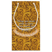 Beste vriend quote klein cadeauzakje (Achterkant)