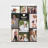 Beste Vriend Senior Photo Collage 2025 Afstuderen Kaart (Voorkant)