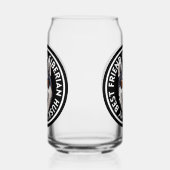 Beste vriend Siberische Husky Blikvorm Glas (Rechts)