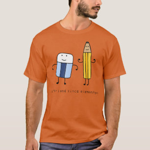 Beste vriend sinds elementair t-shirt