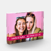 Beste vriend sinds moderne aangepaste fotosjabloon fotoblokken (Links)