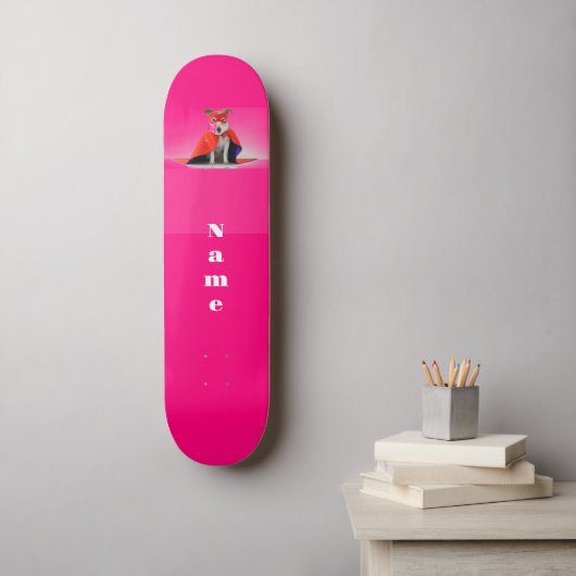 Beste vriend skateboard (Muurkunst)