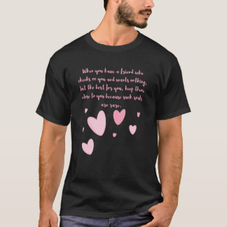 Beste vriend Souls emotioneel gezonde spiritualite T-shirt