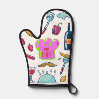 Beste vriend van de bakker: Oven Mitts Holder Set Ovenwant