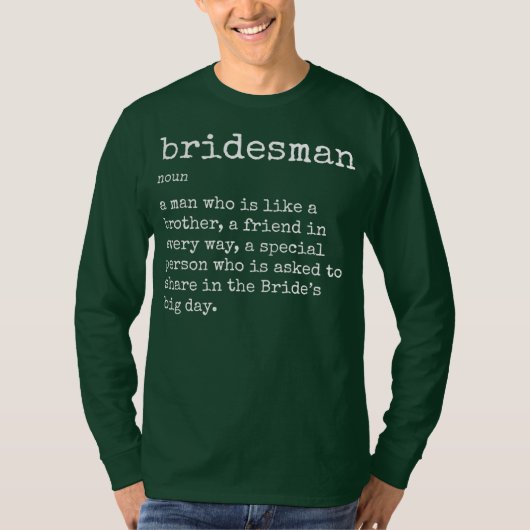 Beste vriend van de bruidsbruidbruid t-shirt (Voorkant)