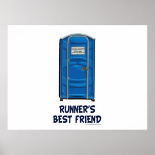 Beste vriend van de Runner Poster