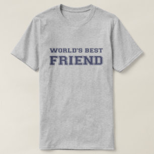 Beste vriend van de wereld t-shirt