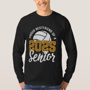 Beste vriend van een senior volleybal Afstuderen k T-shirt
