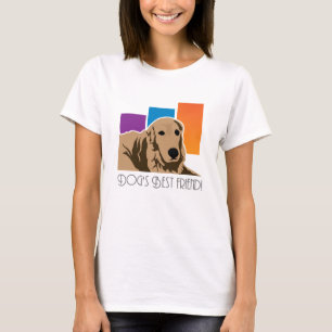 beste vriend van hond t-shirt