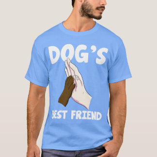 Beste vriend van honden vintage t-shirt