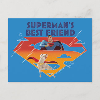 Beste vriend van Superman Briefkaart