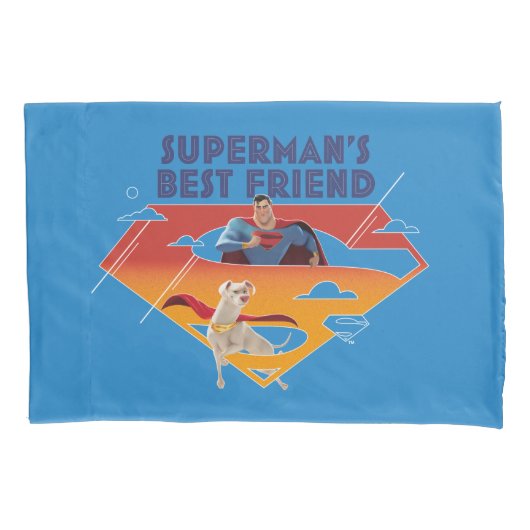 Beste vriend van Superman Kussensloop (Voorkant)