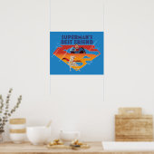 Beste vriend van Superman Poster (Keuken)