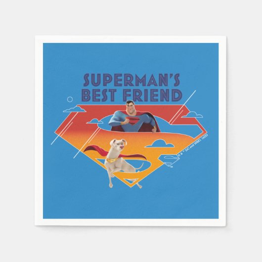 Beste vriend van Superman Servet (Voorkant)